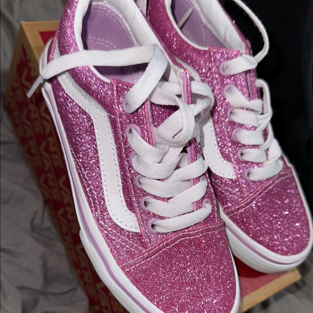 Glitter Pink girls Sneakers